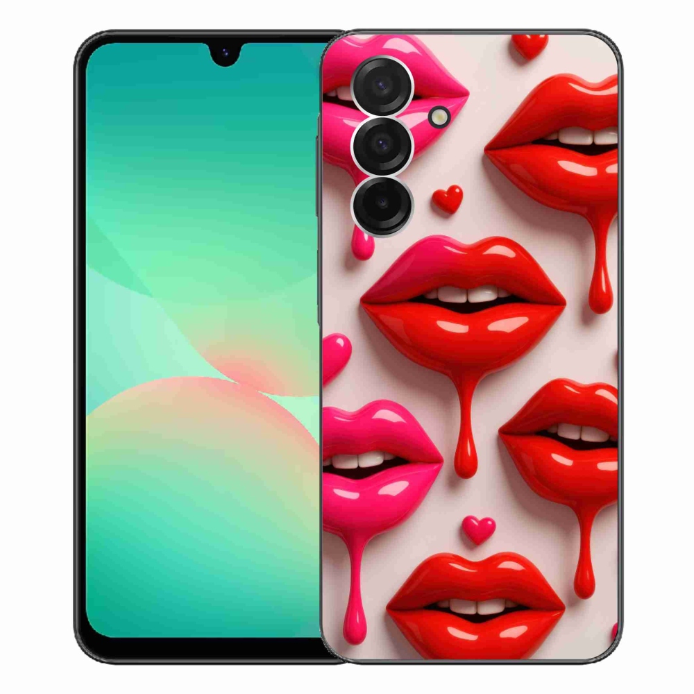 Zselés borítás mmCase Samsung Galaxy A26 5G - ajkak 2
