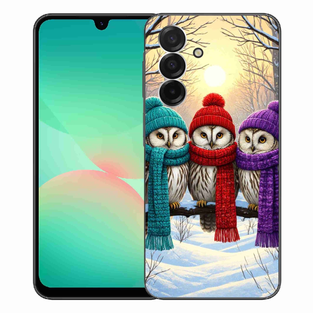 Zselés borítás mmCase Samsung Galaxy A26 5G - bagoly barátok