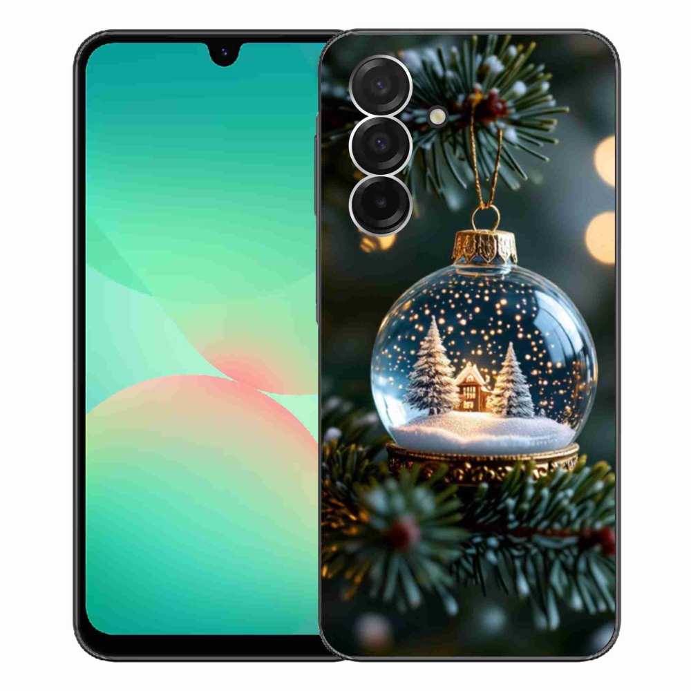 Gél borítás mmCase Samsung Galaxy A26 5G - Karácsonyi gömbök 2