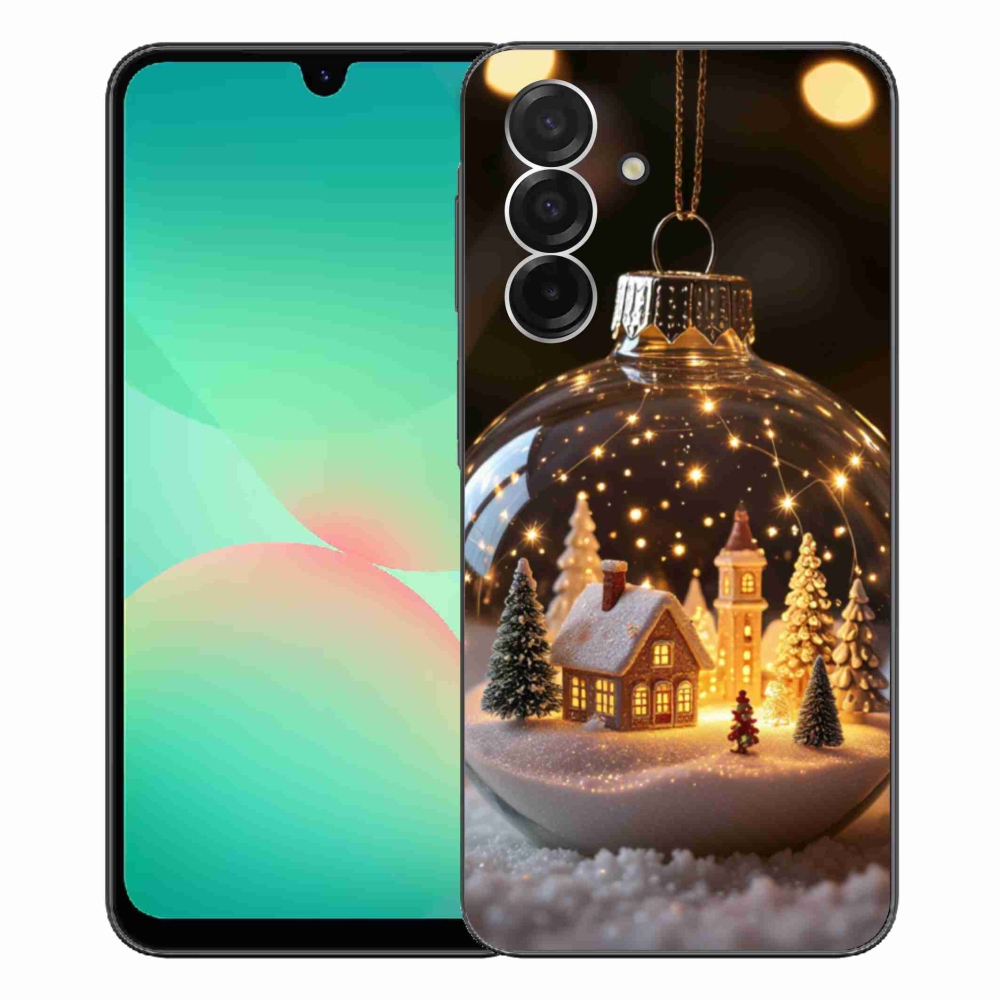 Gél borító mmCase Samsung Galaxy A26 5G - Karácsonyi gömbök 3