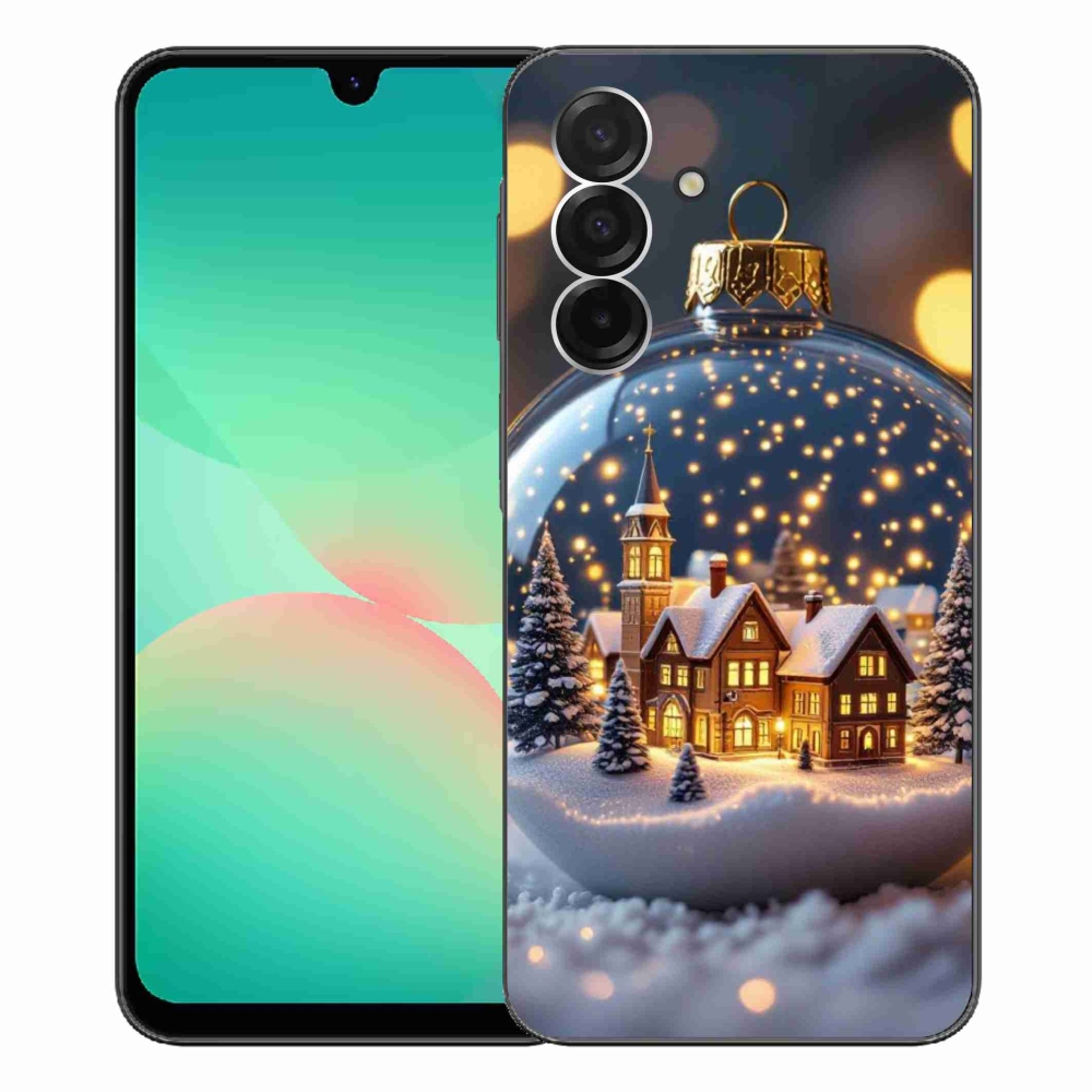 Gél borító mmCase Samsung Galaxy A26 5G - Karácsonyi gömbök 4