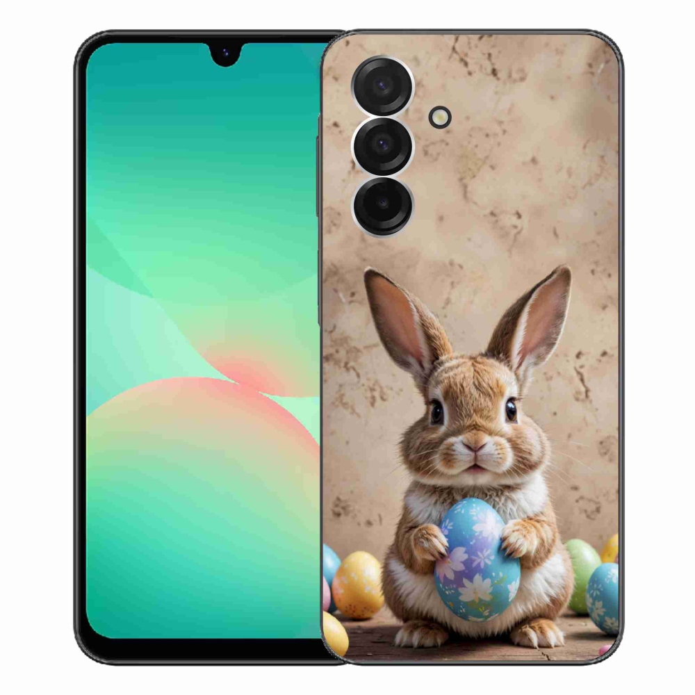 Gél borítás mmCase Samsung Galaxy A26 5G - Húsvéti nyuszi - Samsung Galaxy A26 5G számára