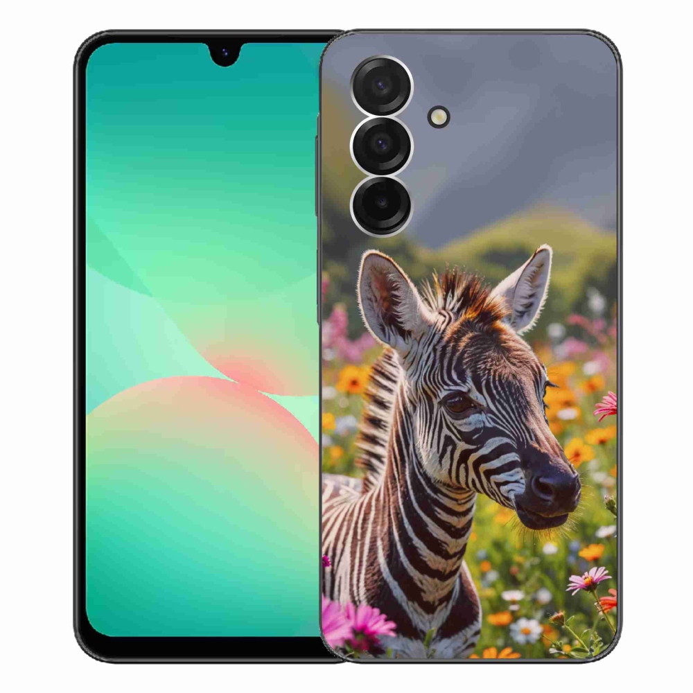 Zselés borítás mmCase Samsung Galaxy A26 5G - zebra a réten