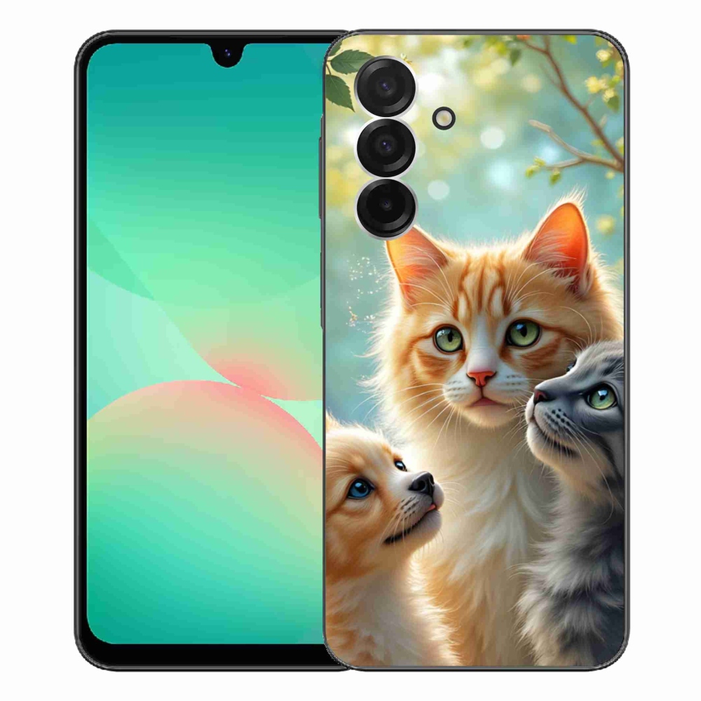Gél borítás mmCase Samsung Galaxy A26 5G - állatbarátság 2