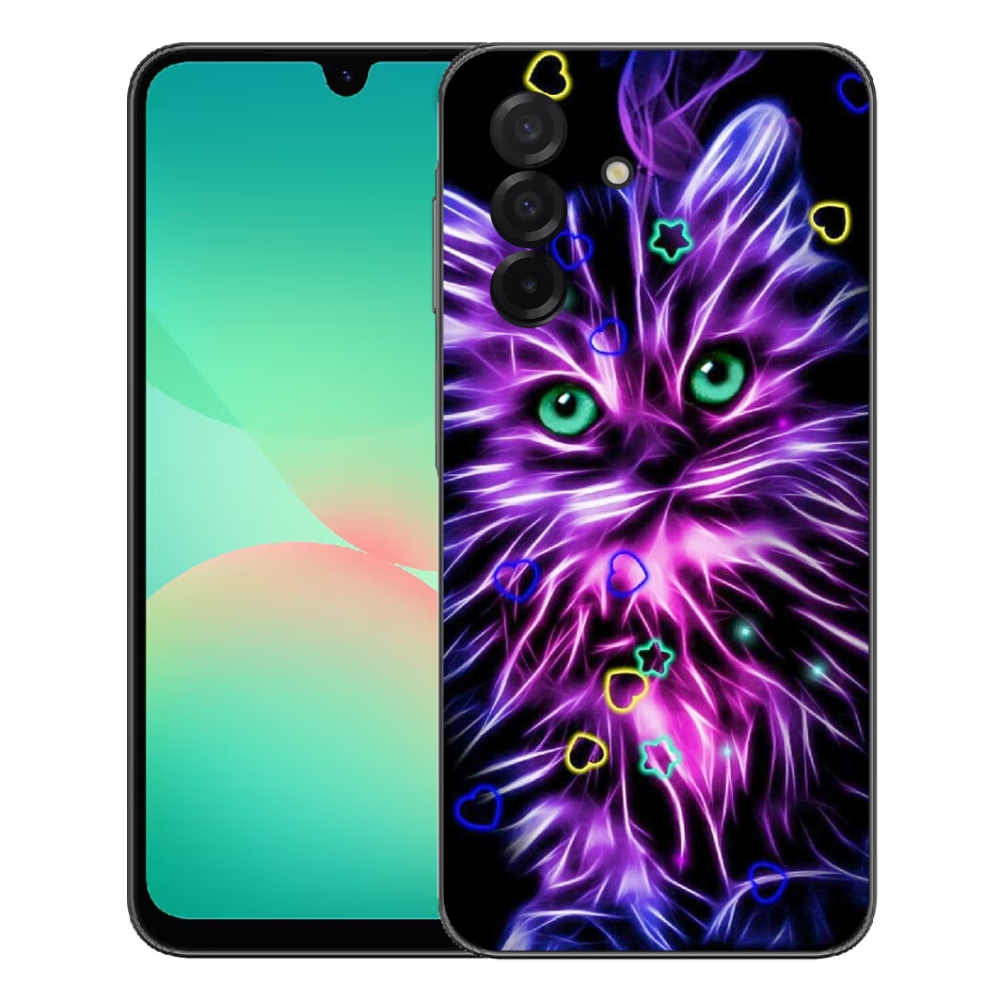 Gél borítás mmCase Samsung Galaxy A27 5G - absztrakt macska - Samsung Galaxy A27 5G számára