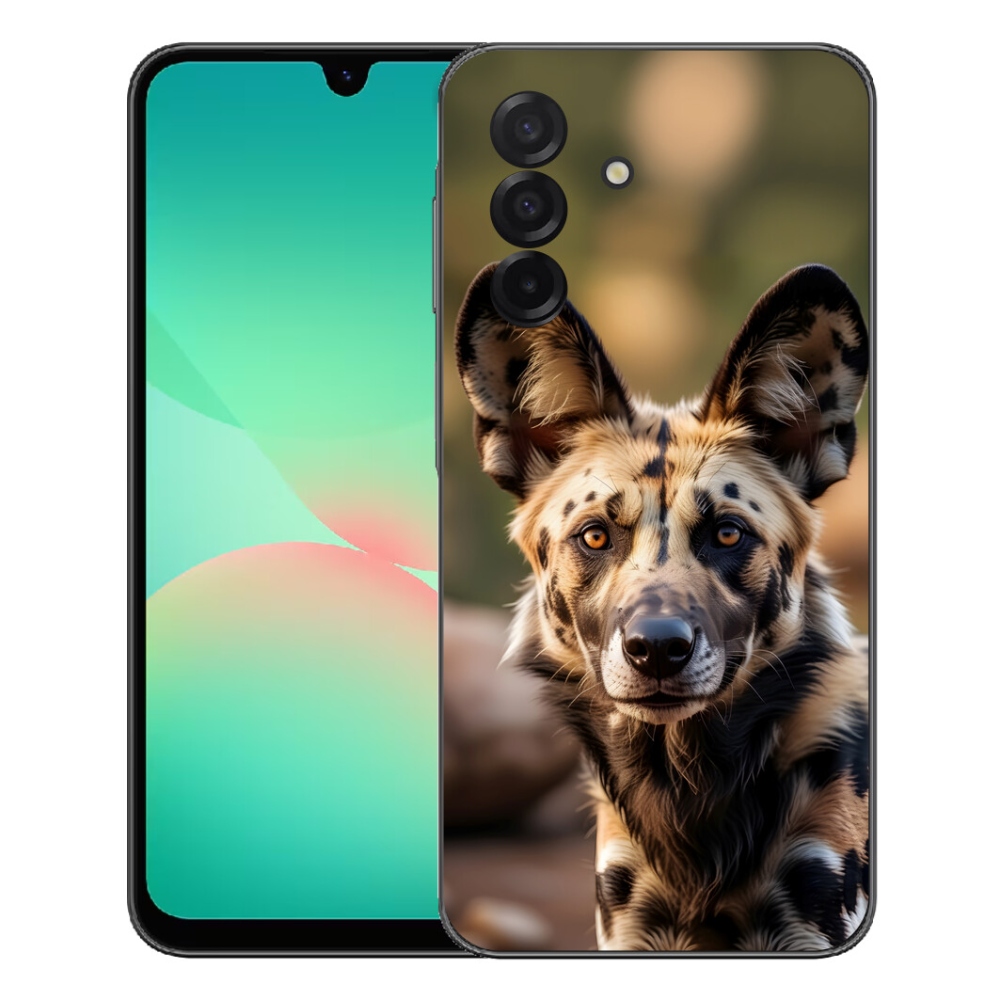 mmCase gél tok a Samsung Galaxy A27 5G-hez – afrikai vadkutya