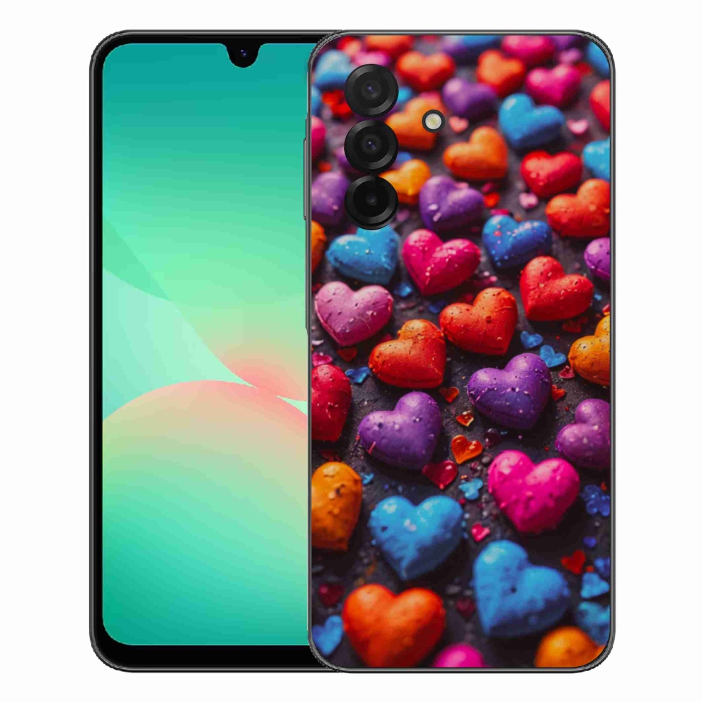 mmCase gél tok a Samsung Galaxy A27 5G-hez – színes szívek