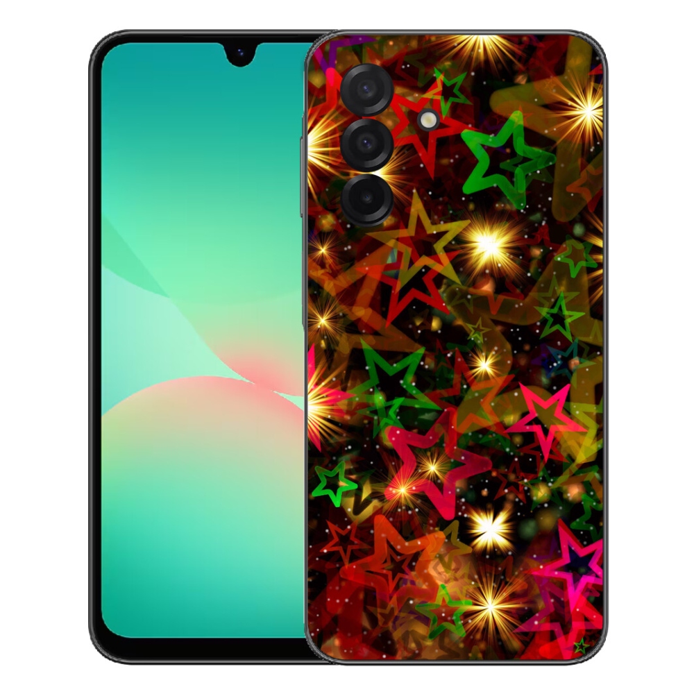 Gél védőhuzat mmCase Samsung Galaxy A27 5G - színes csillagok