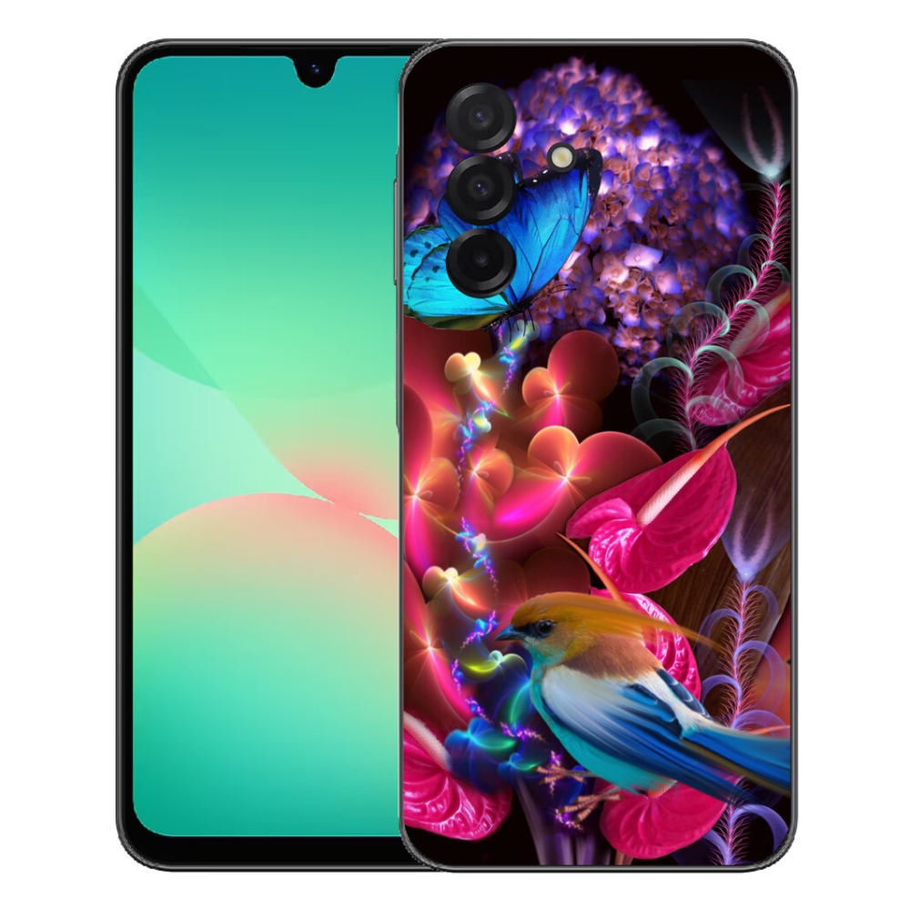mmCase gél tok a Samsung Galaxy A27 5G-hez – színes virágok