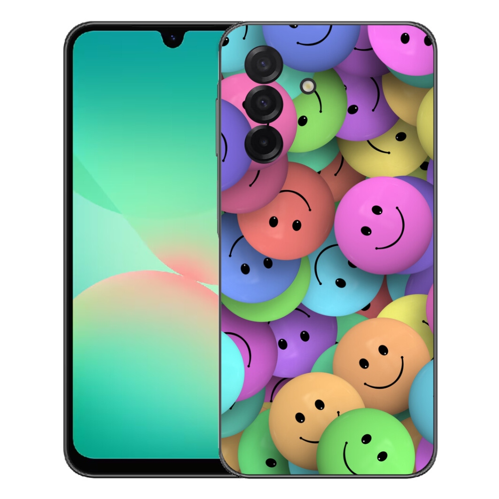 mmCase gél tok a Samsung Galaxy A27 5G-hez – színes smiley-k