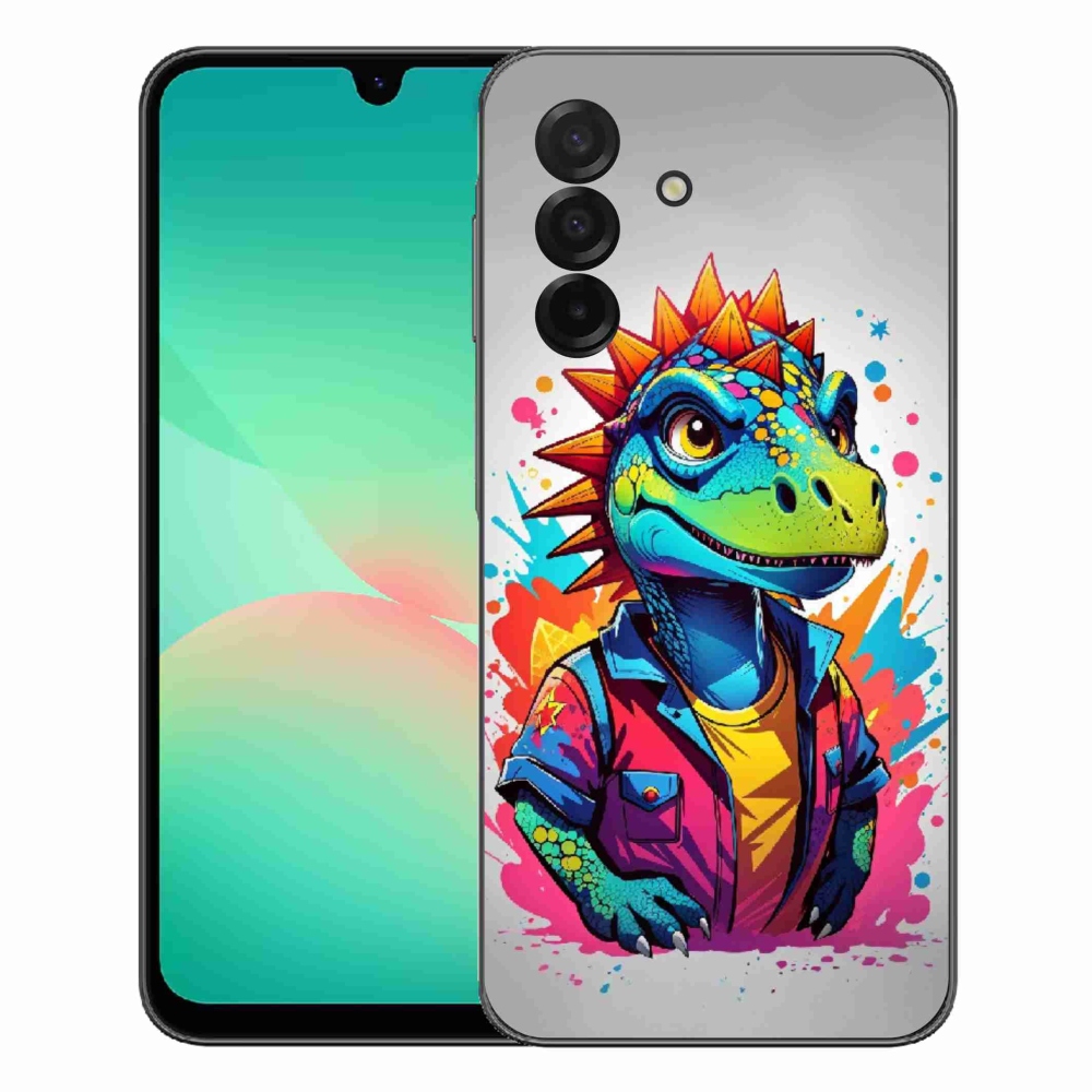 mmCase gél tok a Samsung Galaxy A27 5G-hez – színes dinoszaurusz