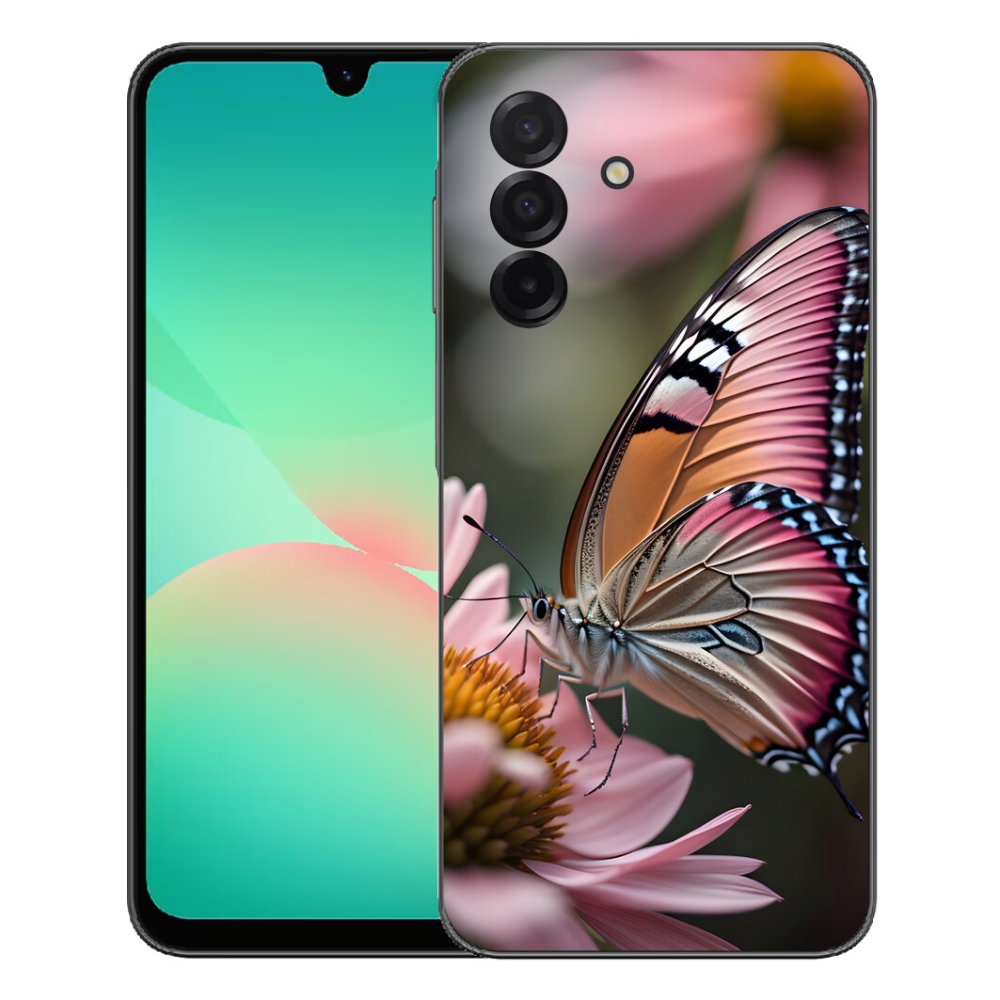 mmCase gél tok a Samsung Galaxy A27 5G-hez – színes pillangó