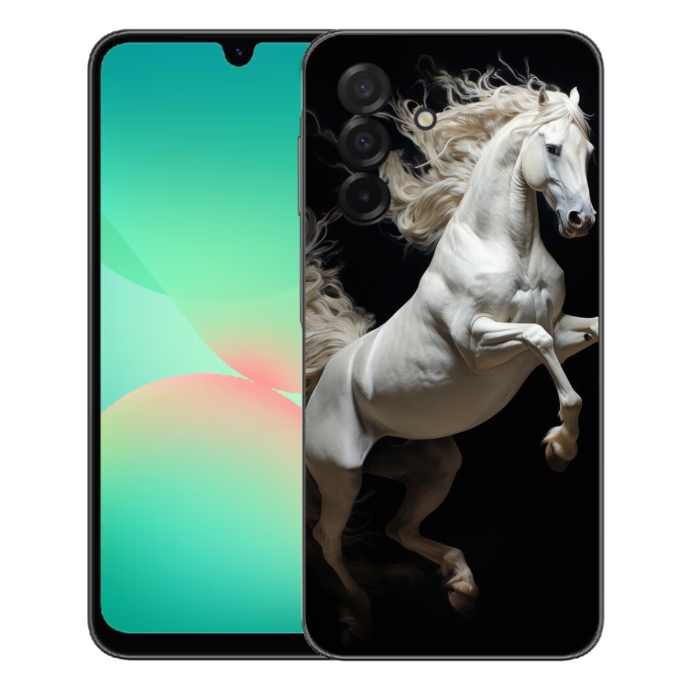 mmCase gél tok a Samsung Galaxy A27 5G-hez – fehér ló 4