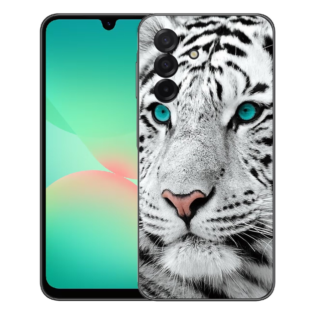 Gél védőhuzat mmCase Samsung Galaxy A27 5G - fehér tigris