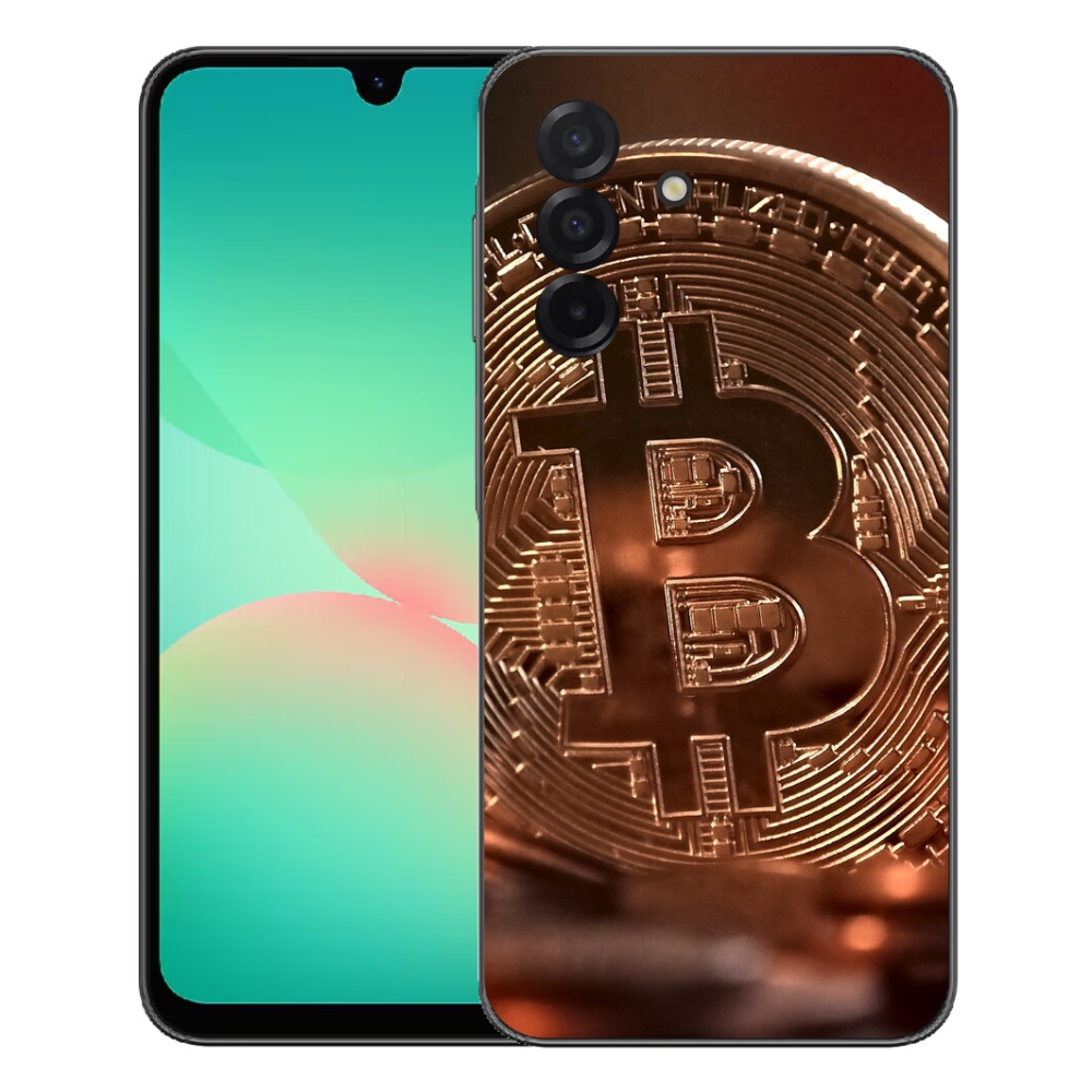Gél borítás mmCase Samsung Galaxy A27 5G - bitcoin