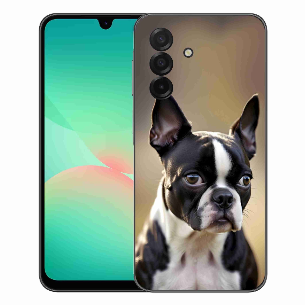 mmCase gél tok a Samsung Galaxy A27 5G-hez – bostoni terrier