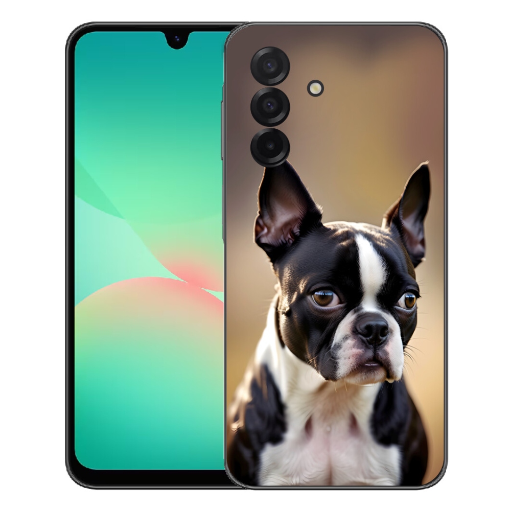 mmCase gél tok a Samsung Galaxy A27 5G-hez – bostoni terrier