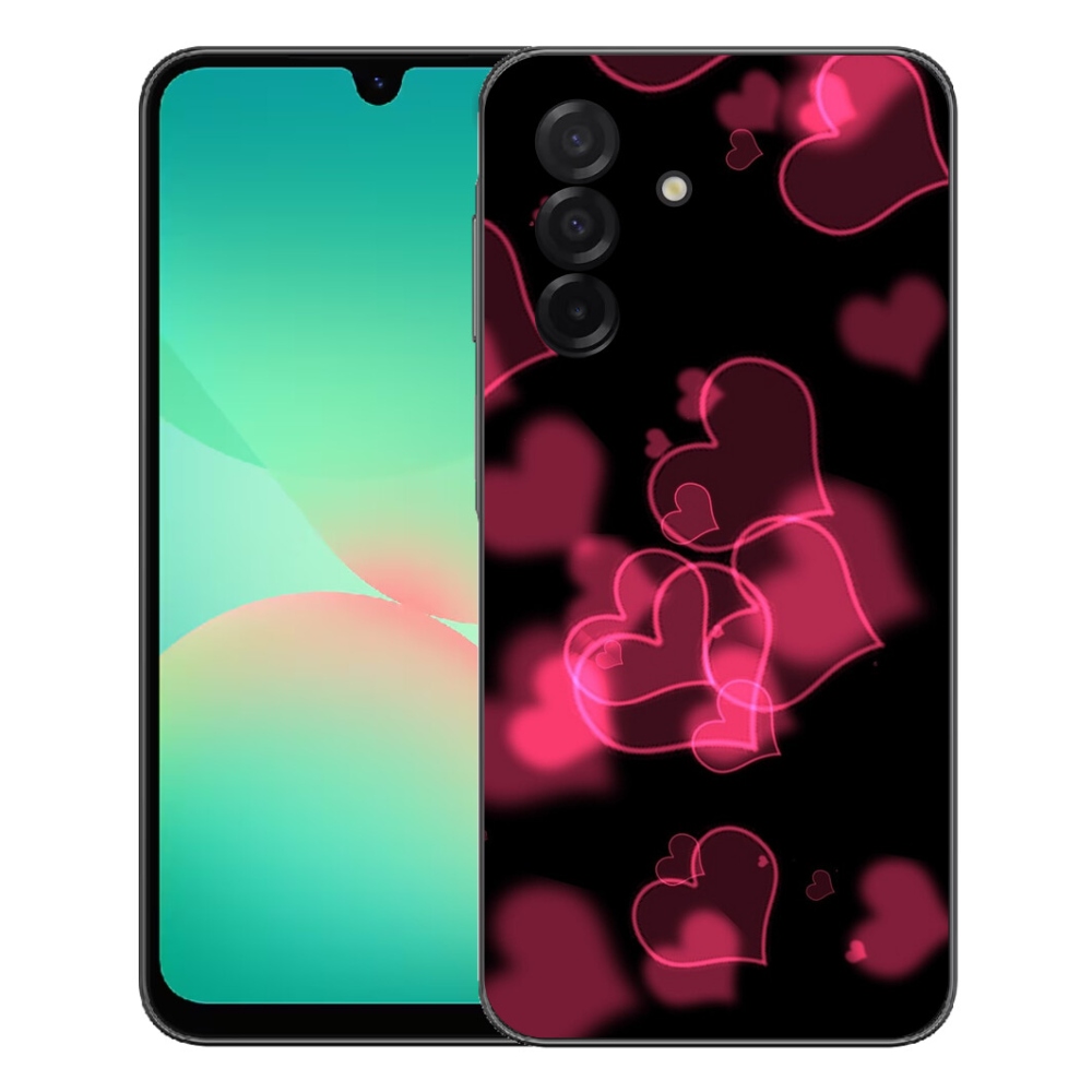 Gél védőhuzat mmCase Samsung Galaxy A27 5G - piros szívek
