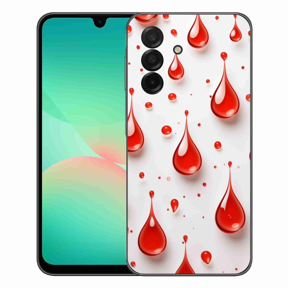 mmCase gél tok a Samsung Galaxy A27 5G-hez – piros cseppek