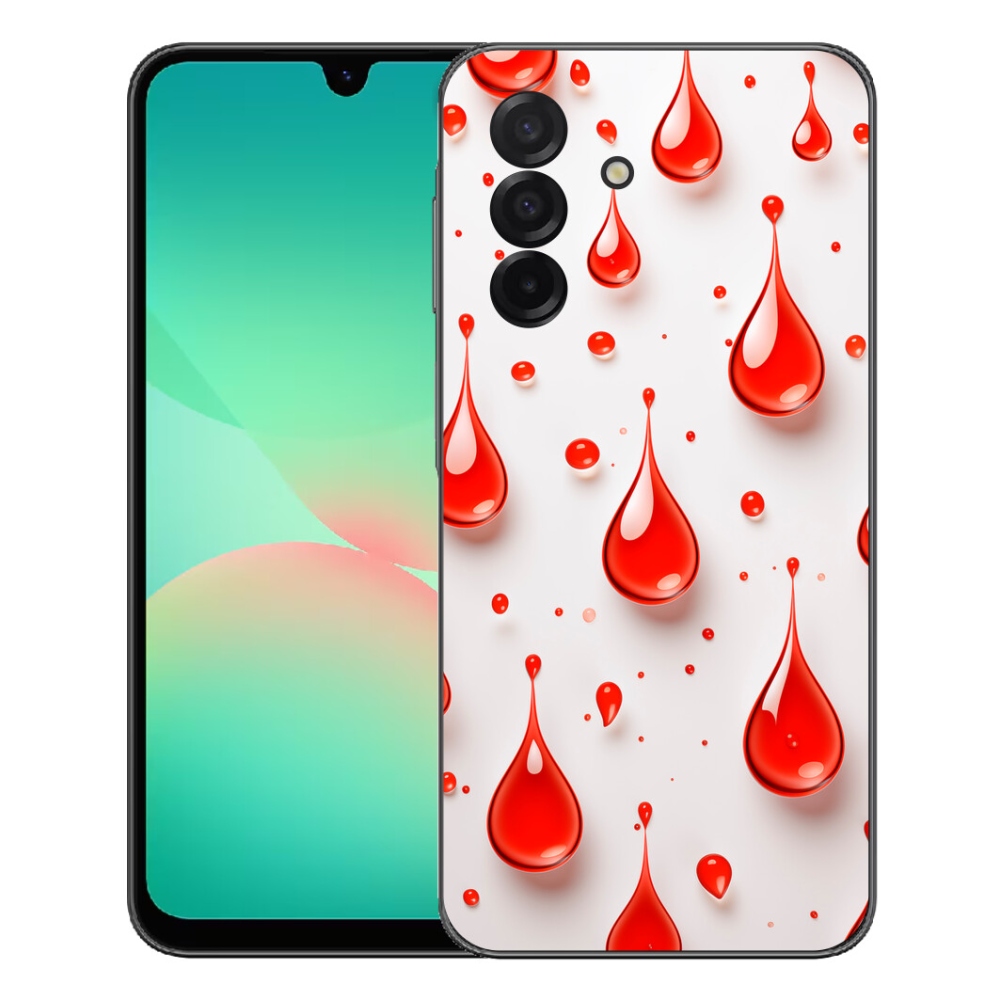 mmCase gél tok a Samsung Galaxy A27 5G-hez – piros cseppek