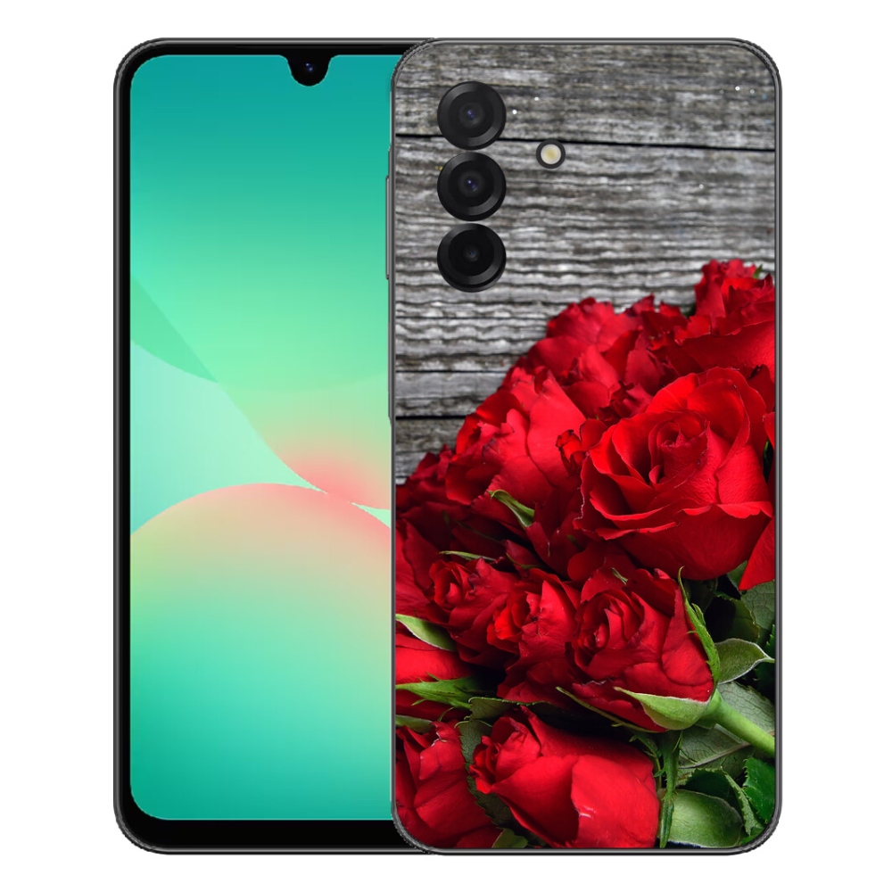 mmCase gél tok a Samsung Galaxy A27 5G-hez – vörös rózsák
