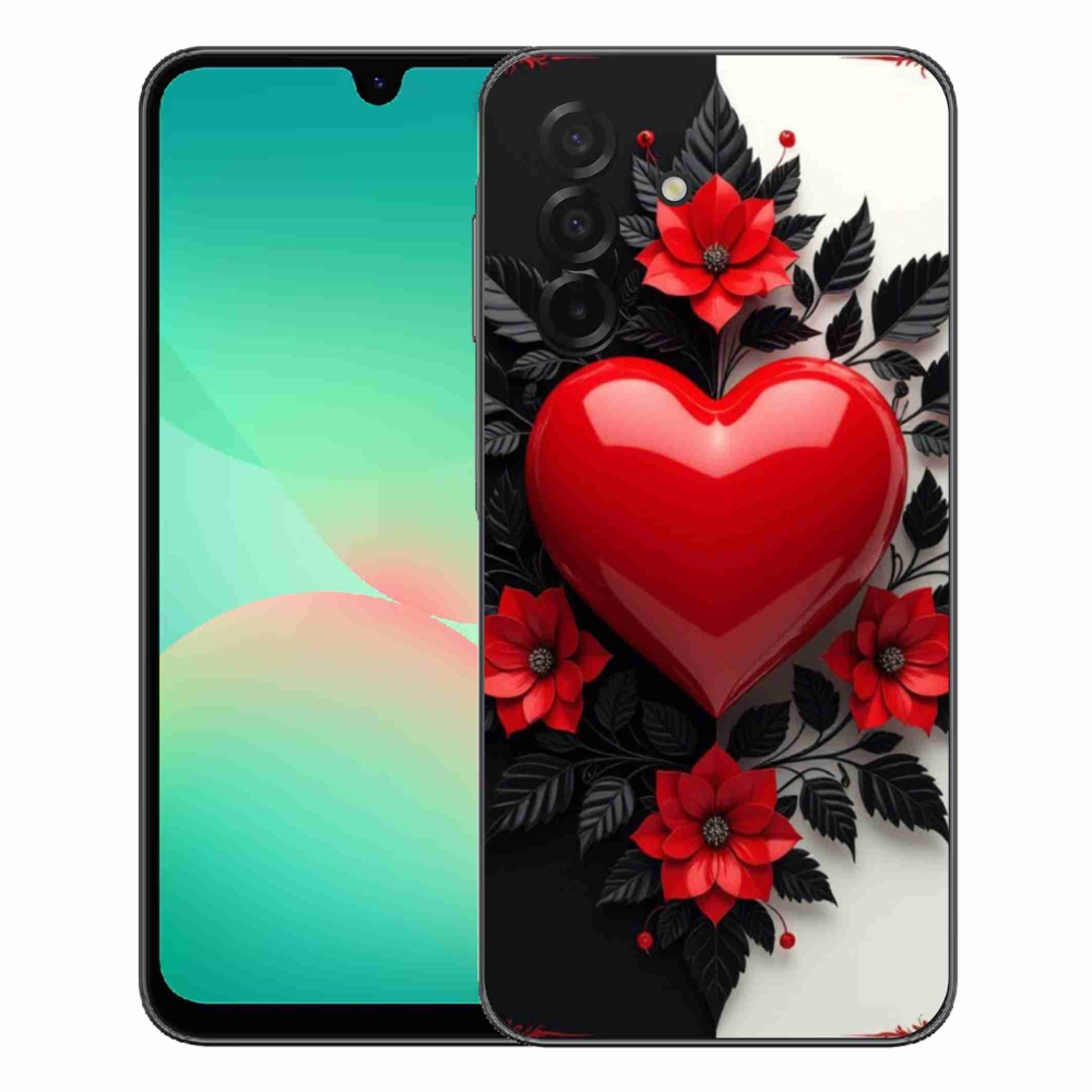 mmCase géltok a Samsung Galaxy A27 5G-hez – piros szív