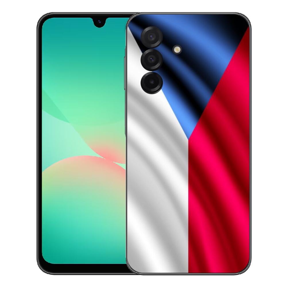 Zselés borítás mmCase Samsung Galaxy A27 5G - cseh zászlóhoz