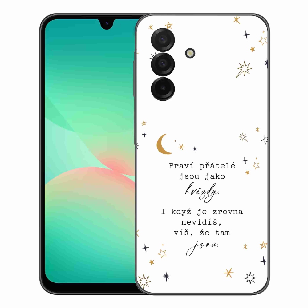 mmCase gél tok a Samsung Galaxy A27 5G-hez – idézet 6 fehér háttérrel