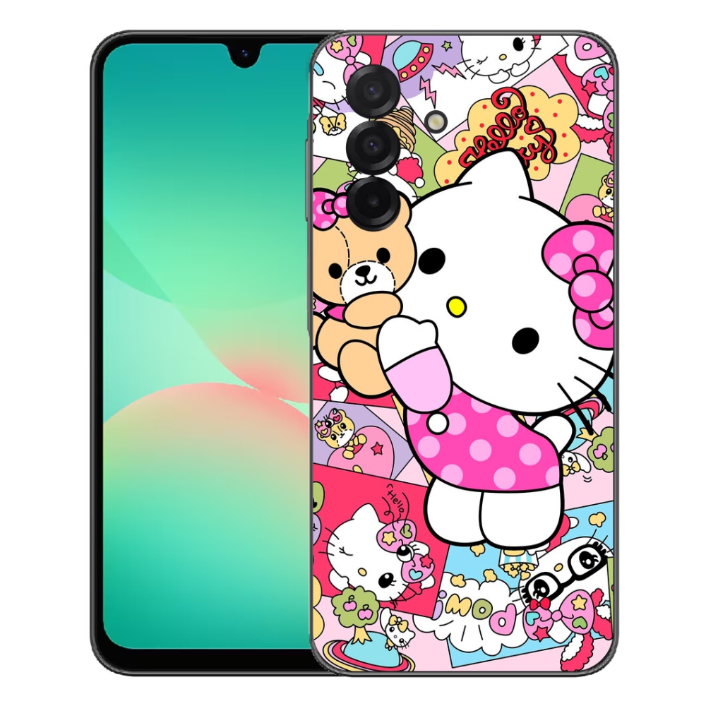 mmCase gél tok a Samsung Galaxy A27 5G-hez – aranyos cica
