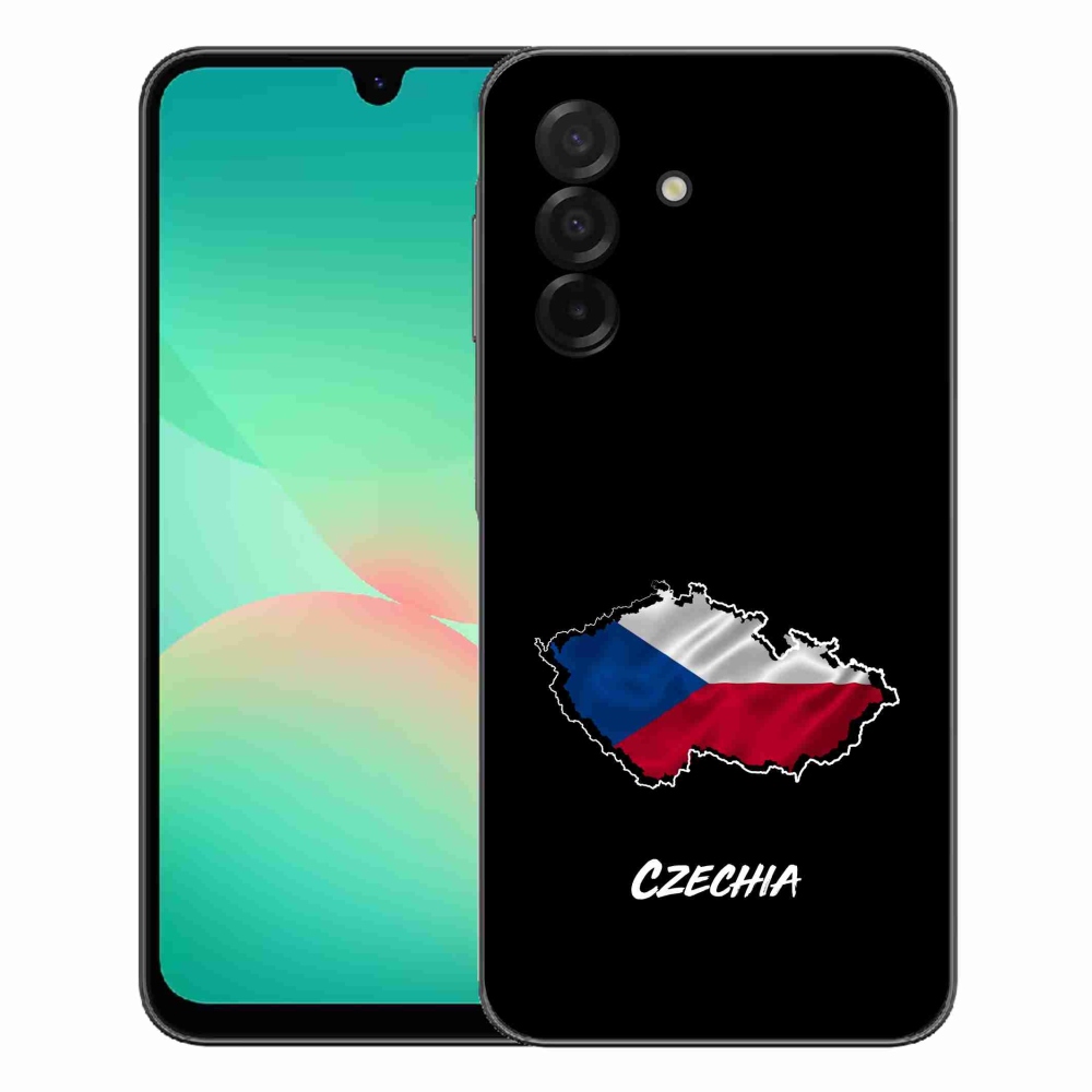 mmCase gél tok a Samsung Galaxy A27 5G-hez – Czechia, fekete háttér