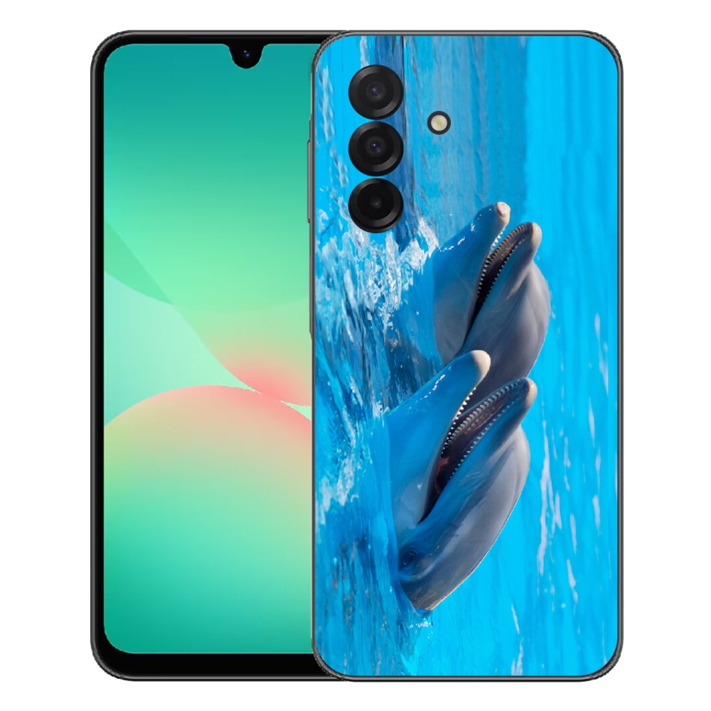 mmCase gél tok a Samsung Galaxy A27 5G-hez – delfinek