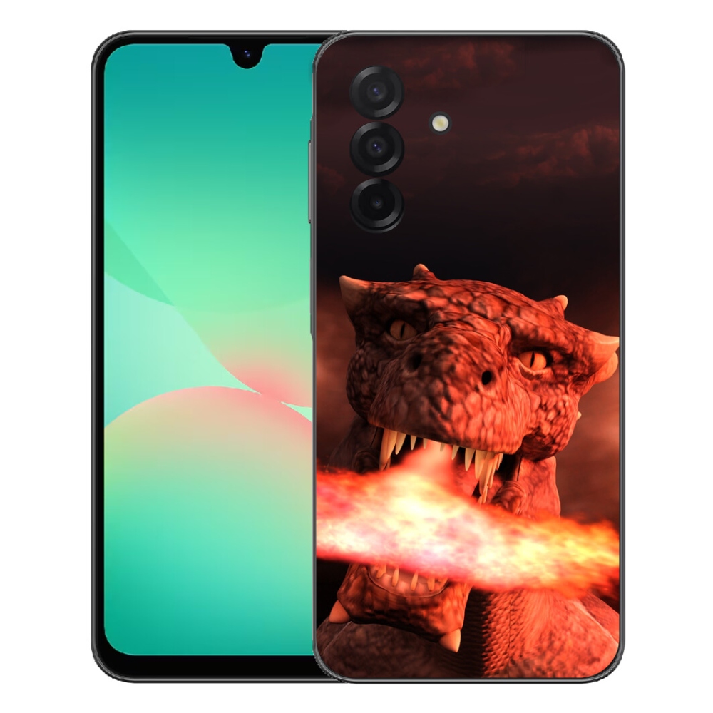 Zselés borítás mmCase Samsung Galaxy A27 5G - sárkány