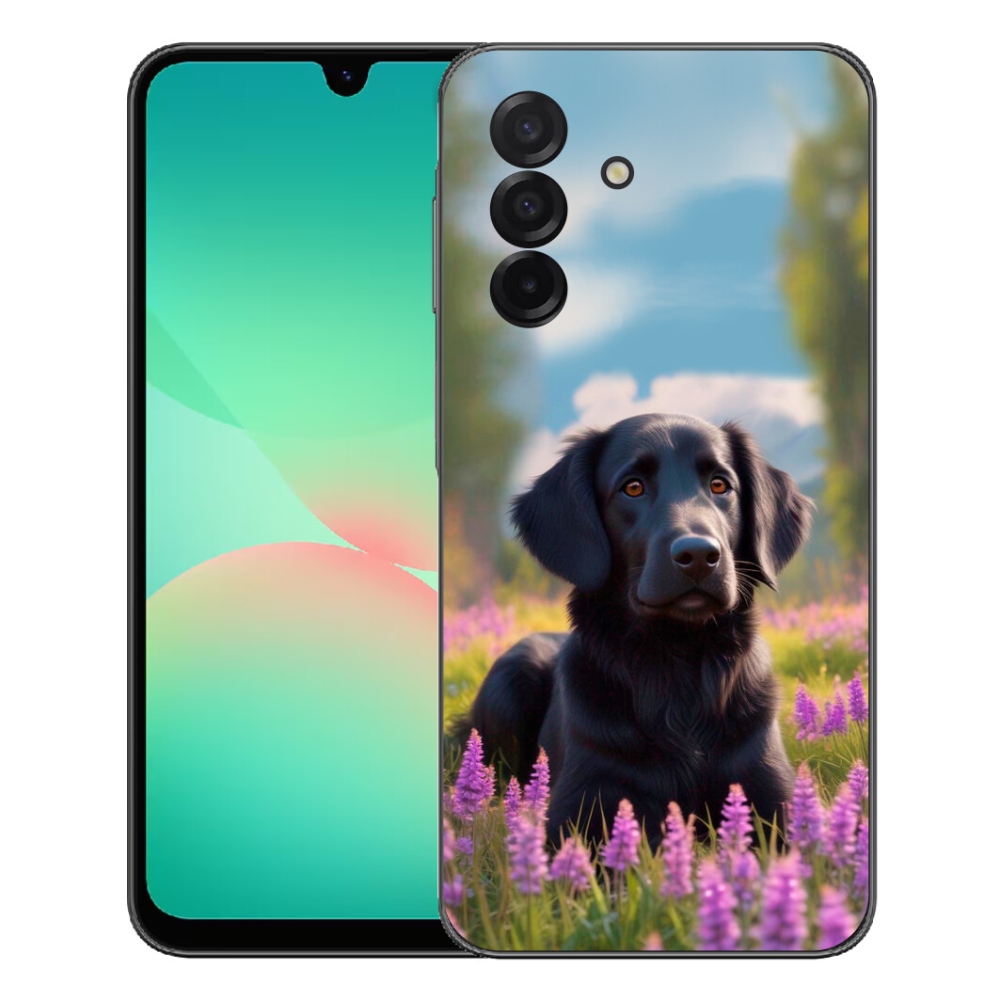mmCase gélhuzat a Samsung Galaxy A27 5G-hez – elegáns fekete retriever