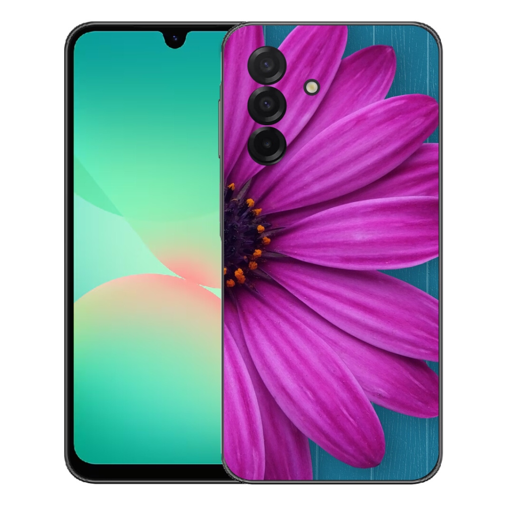 Zselés borítás mmCase Samsung Galaxy A27 5G - lila margaréta