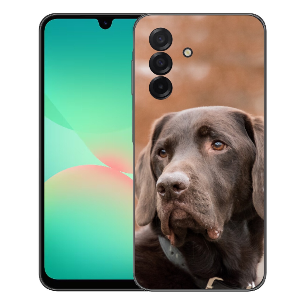 mmCase gél tok a Samsung Galaxy A27 5G-hez – barna labrador