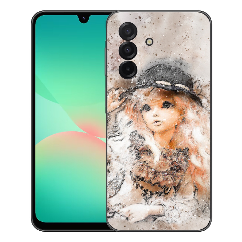 mmCase gél tok a Samsung Galaxy A27 5G-hez – kalapos kislány