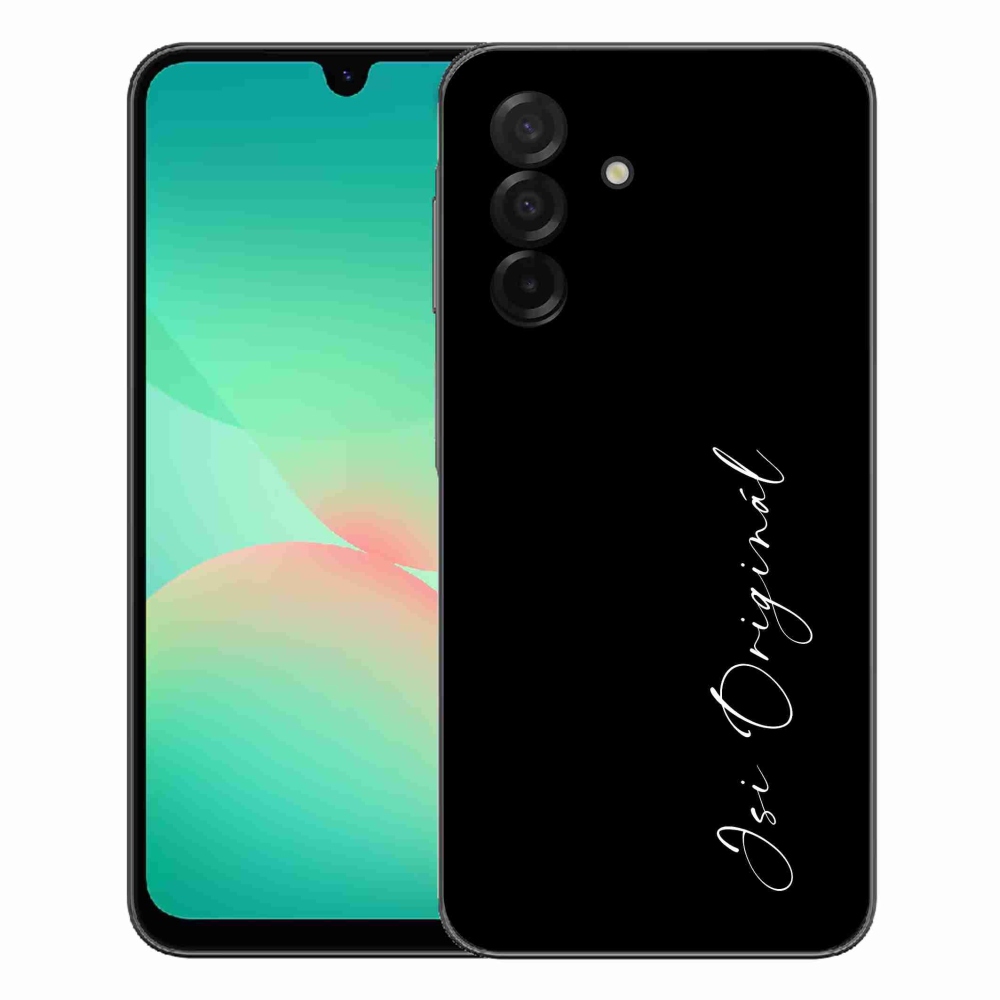 mmCase gél tok a Samsung Galaxy A27 5G-hez – eredeti, fekete háttérrel