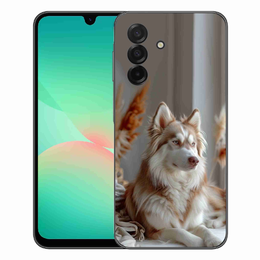 mmCase gél tok a Samsung Galaxy A27 5G-hez – nyugodt szibériai husky
