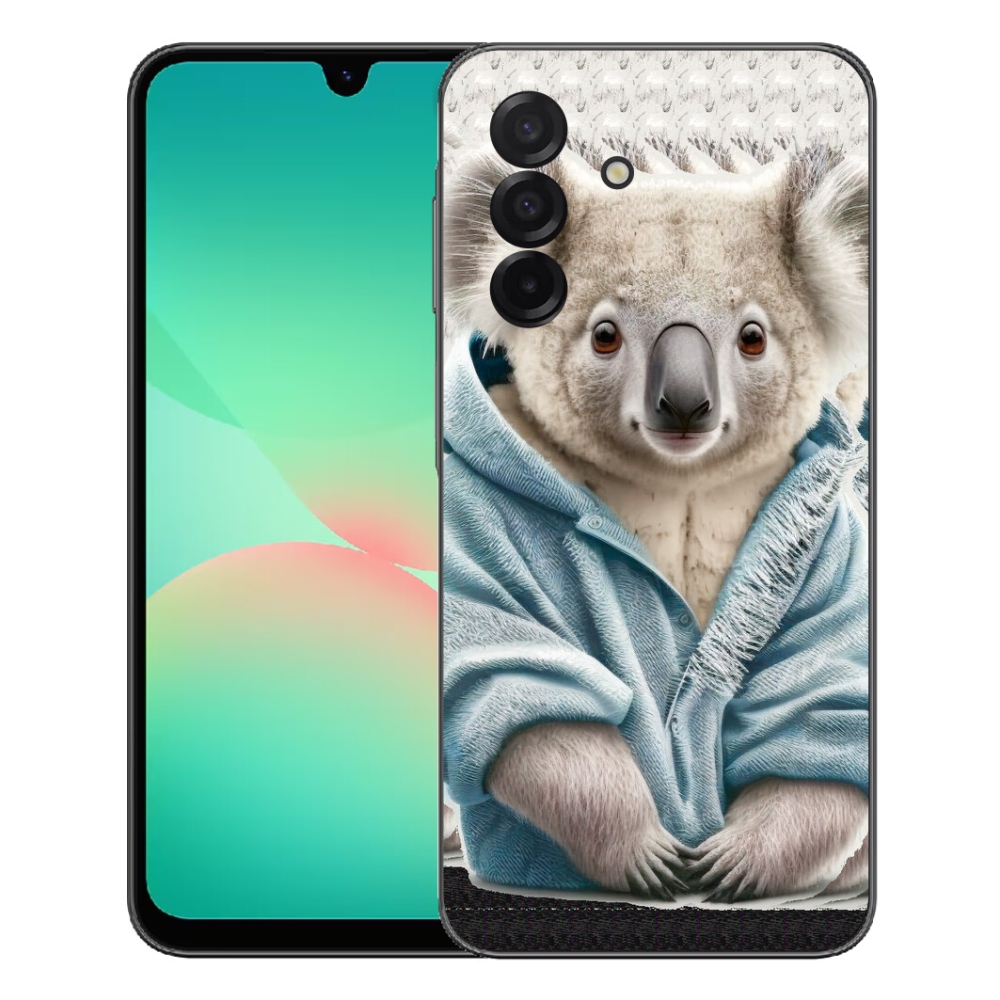 mmCase gél tok a Samsung Galaxy A27 5G-hez – pulóveres koala