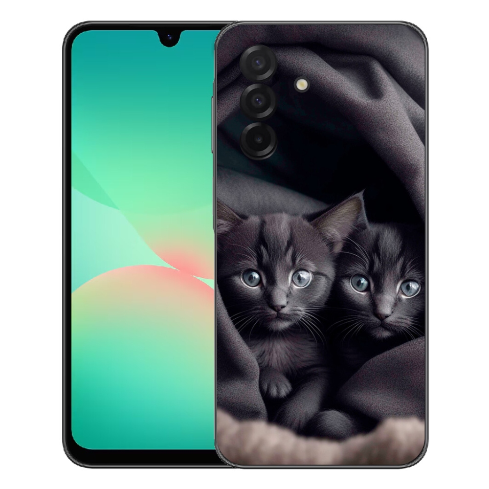 mmCase gél tok a Samsung Galaxy A27 5G-hez – macska duó