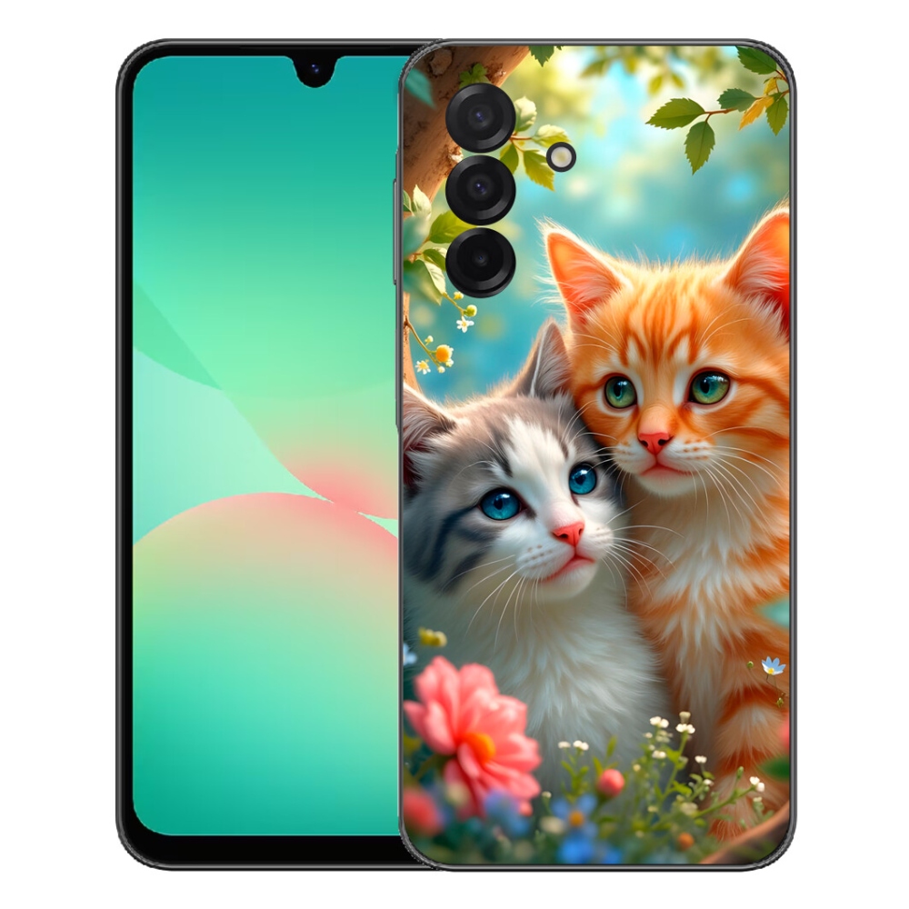 mmCase gél tok a Samsung Galaxy A27 5G-hez – Macska szerelem 2