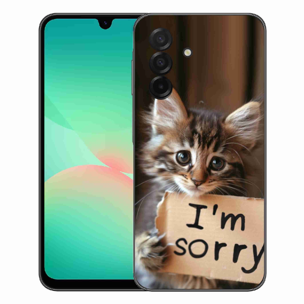 mmCase gél tok a Samsung Galaxy A27 5G-hez – macskás mintás