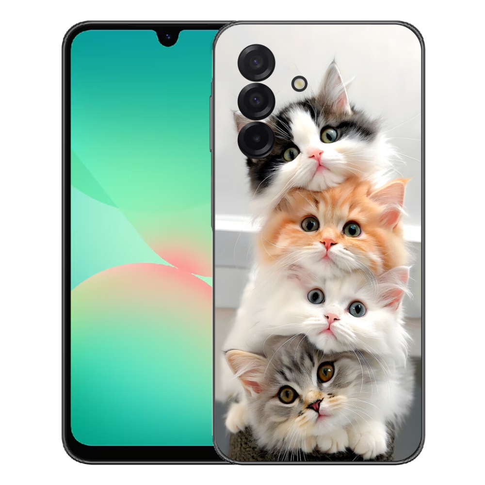 mmCase gél tok a Samsung Galaxy A27 5G-hez – macskás csapat