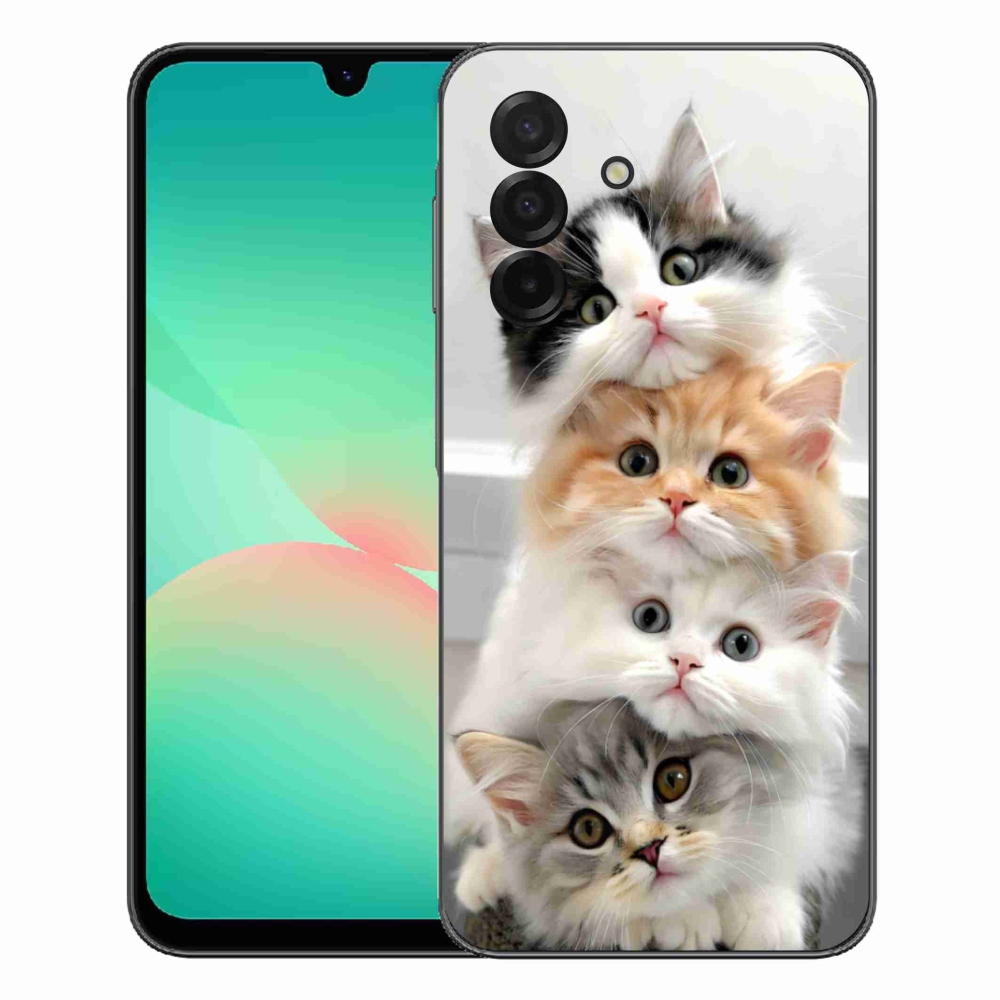 mmCase gél tok a Samsung Galaxy A27 5G-hez – macskás csapat