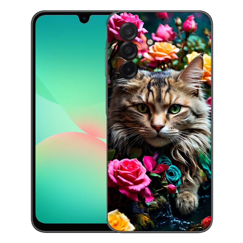 mmCase gél tok a Samsung Galaxy A27 5G-hez – macskás mintás 2