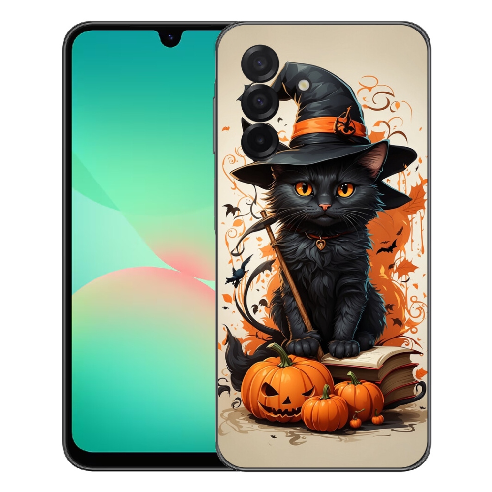 mmCase gél tok a Samsung Galaxy A27 5G-hez – varázsló macska