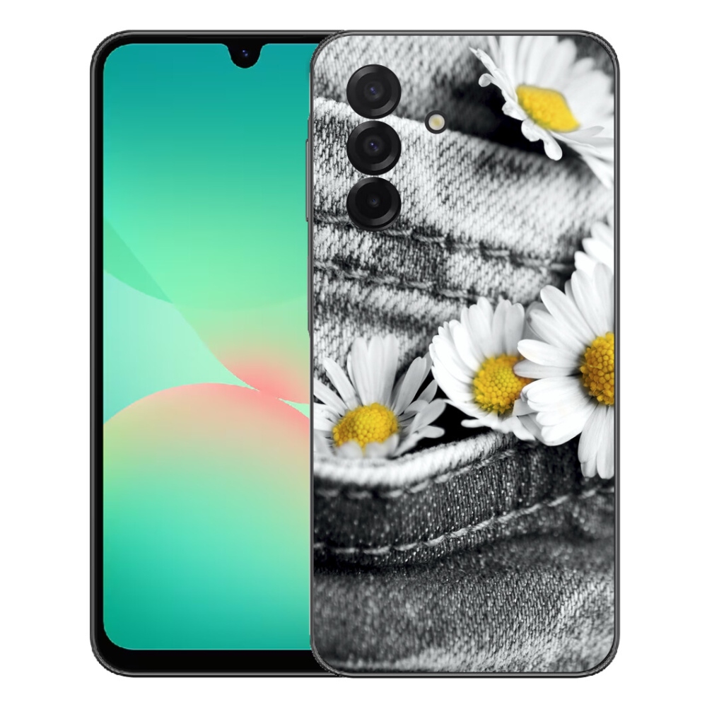 Zselés borítás mmCase Samsung Galaxy A27 5G - margarétás - Samsung Galaxy A27 5G - margarétás