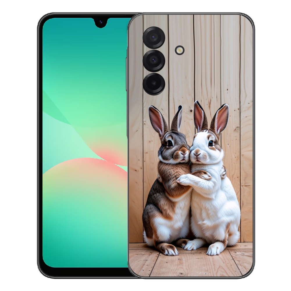 mmCase gél tok a Samsung Galaxy A27 5G-hez – nyuszi pár