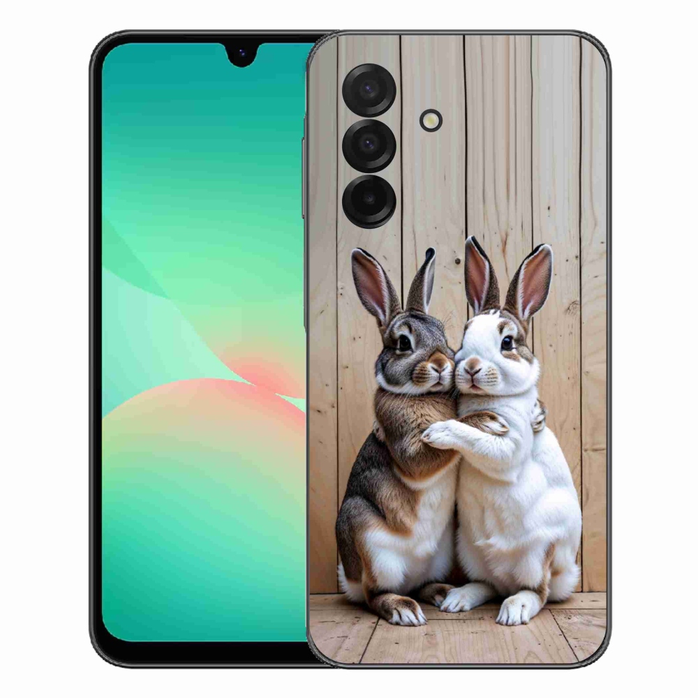 mmCase gél tok a Samsung Galaxy A27 5G-hez – nyuszi pár