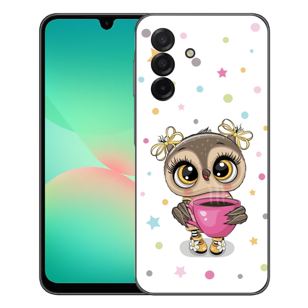 Gél borítás mmCase Samsung Galaxy A27 5G - rajzfilm bagolyhoz